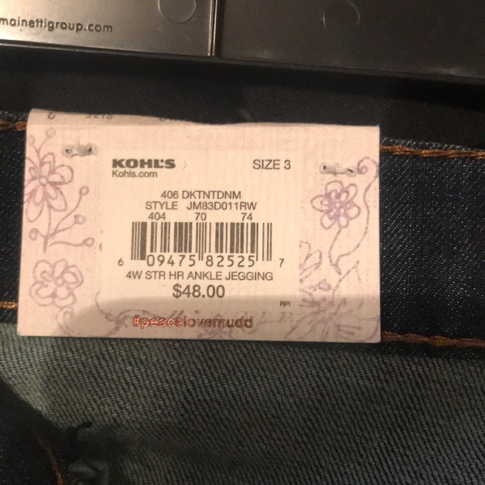 High rise jeggings